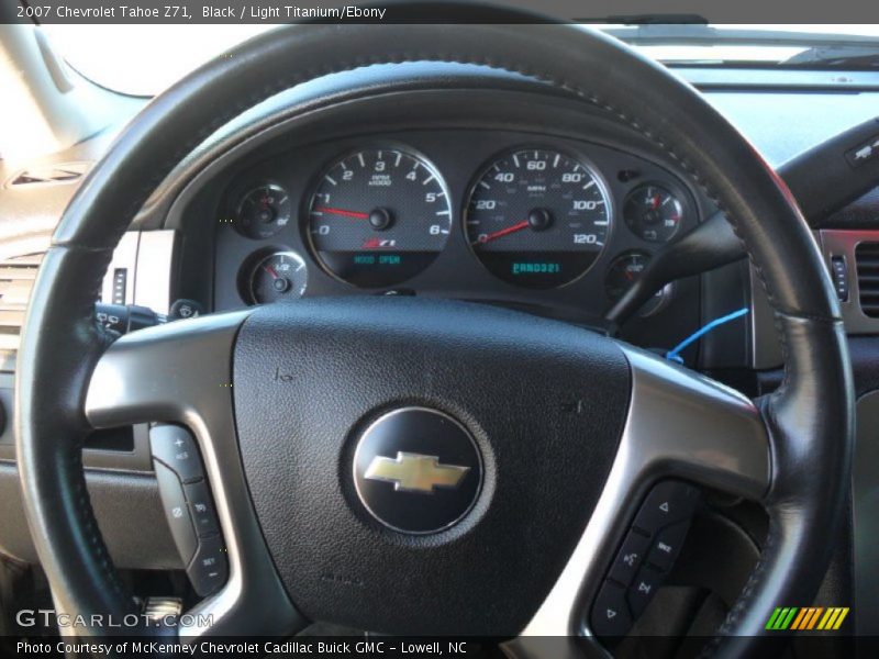 Black / Light Titanium/Ebony 2007 Chevrolet Tahoe Z71