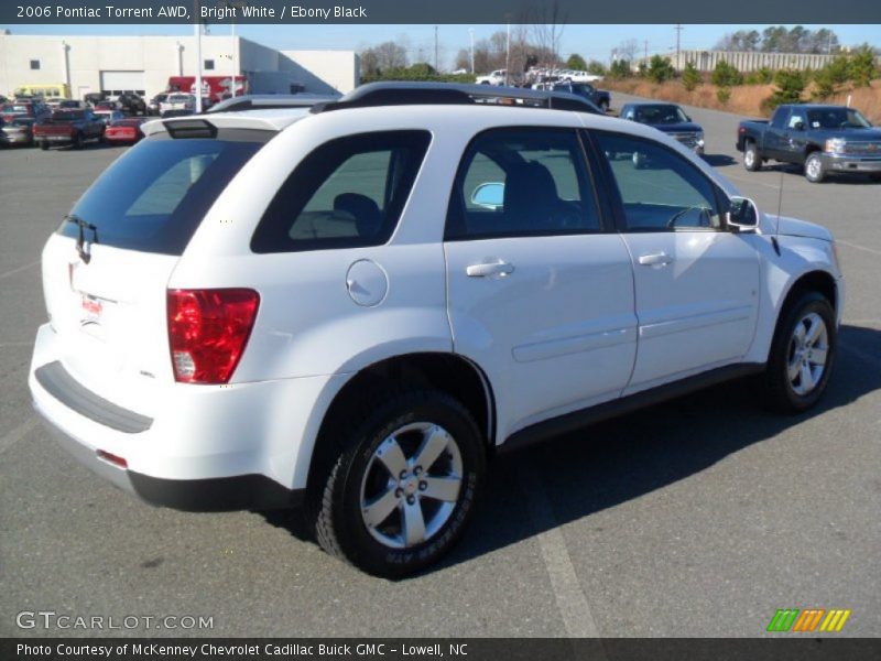 Bright White / Ebony Black 2006 Pontiac Torrent AWD