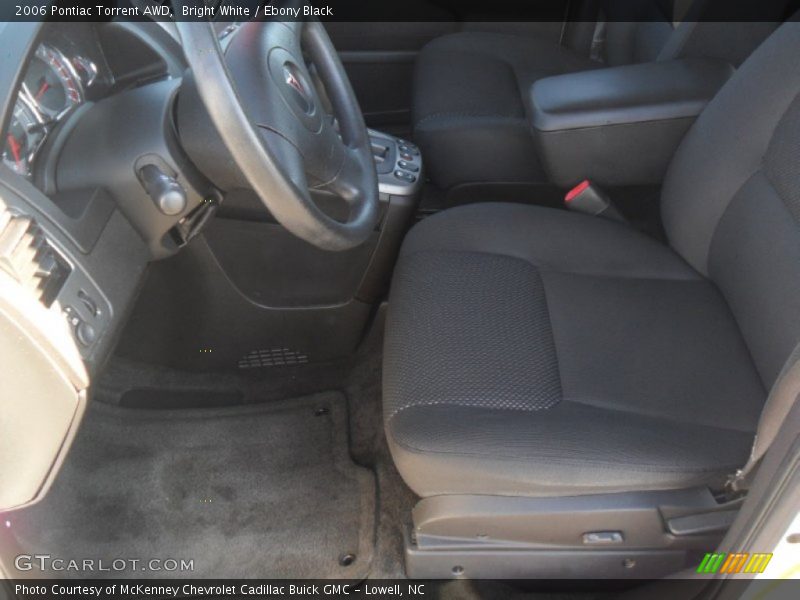Bright White / Ebony Black 2006 Pontiac Torrent AWD