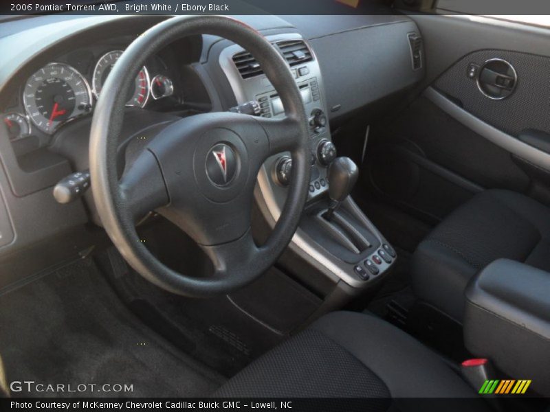 Bright White / Ebony Black 2006 Pontiac Torrent AWD