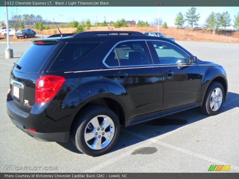 Black / Light Titanium/Jet Black 2012 Chevrolet Equinox LT