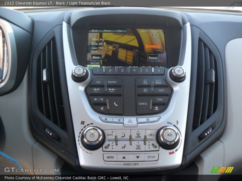 Black / Light Titanium/Jet Black 2012 Chevrolet Equinox LT