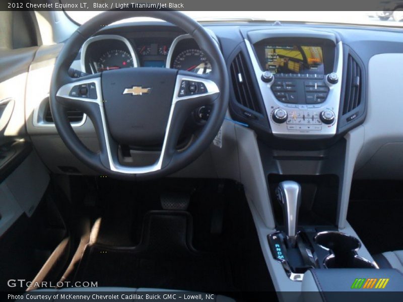 Black / Light Titanium/Jet Black 2012 Chevrolet Equinox LT