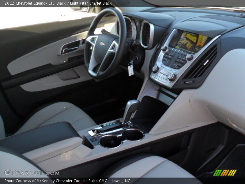 Black / Light Titanium/Jet Black 2012 Chevrolet Equinox LT