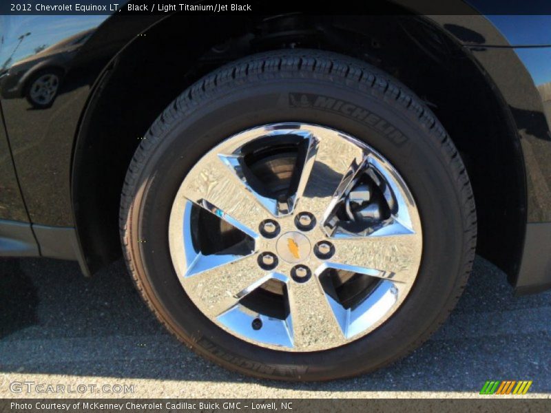 Black / Light Titanium/Jet Black 2012 Chevrolet Equinox LT