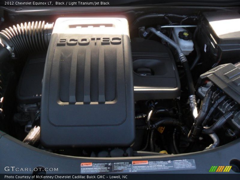 Black / Light Titanium/Jet Black 2012 Chevrolet Equinox LT