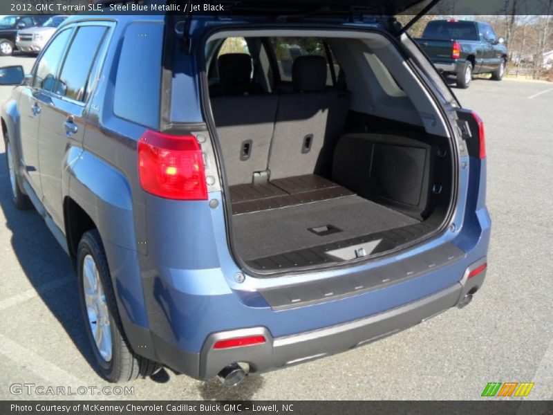 Steel Blue Metallic / Jet Black 2012 GMC Terrain SLE