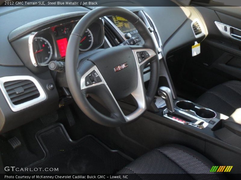 Steel Blue Metallic / Jet Black 2012 GMC Terrain SLE