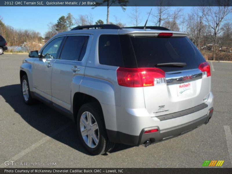 Quicksilver Metallic / Jet Black 2012 GMC Terrain SLE