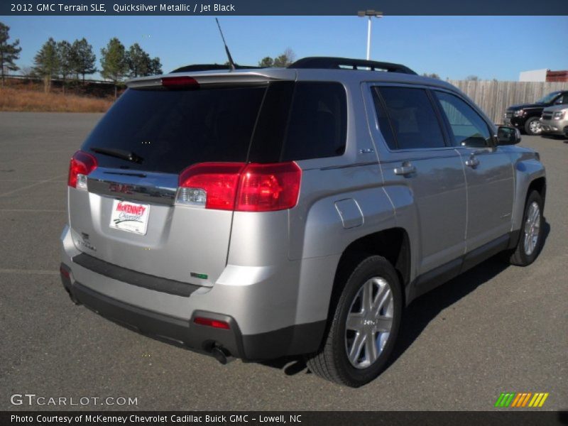Quicksilver Metallic / Jet Black 2012 GMC Terrain SLE