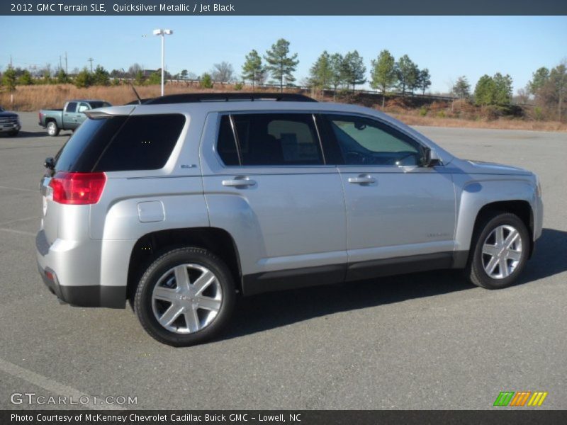 Quicksilver Metallic / Jet Black 2012 GMC Terrain SLE