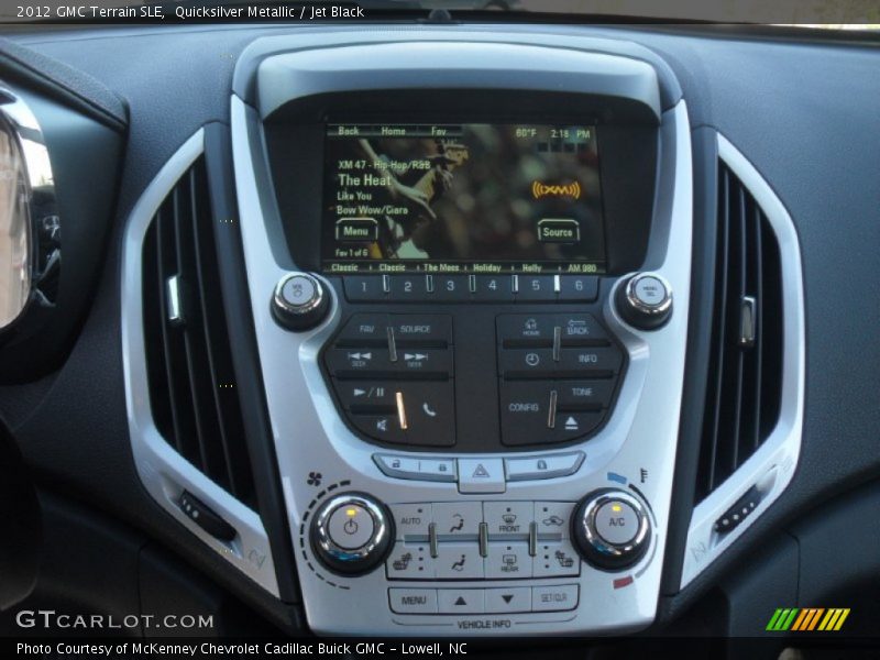 Quicksilver Metallic / Jet Black 2012 GMC Terrain SLE