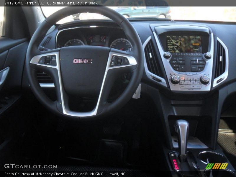 Quicksilver Metallic / Jet Black 2012 GMC Terrain SLE