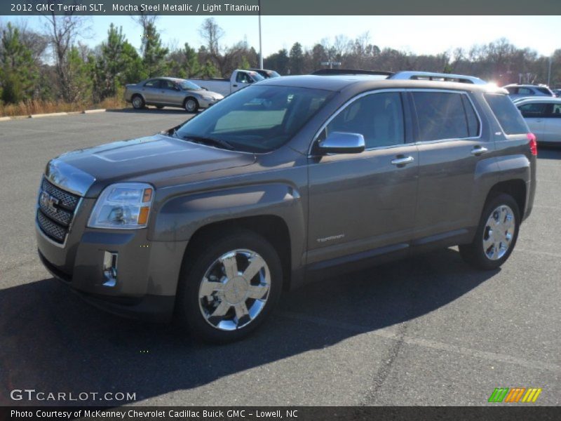 Mocha Steel Metallic / Light Titanium 2012 GMC Terrain SLT