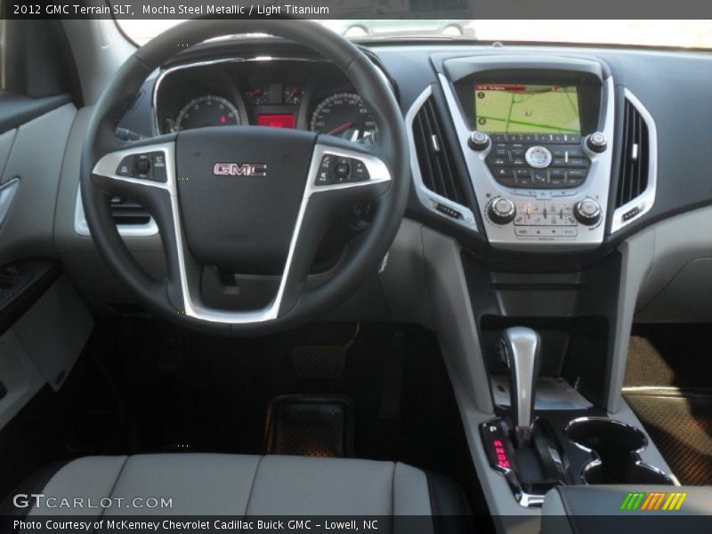 Mocha Steel Metallic / Light Titanium 2012 GMC Terrain SLT