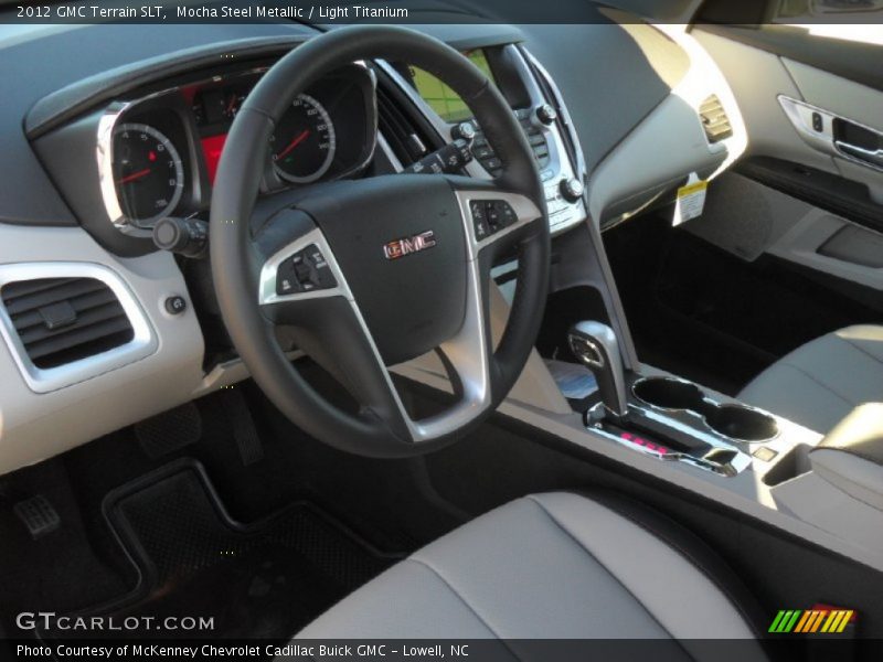 Light Titanium Interior - 2012 Terrain SLT 