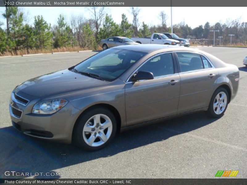 Mocha Steel Metallic / Cocoa/Cashmere 2012 Chevrolet Malibu LS