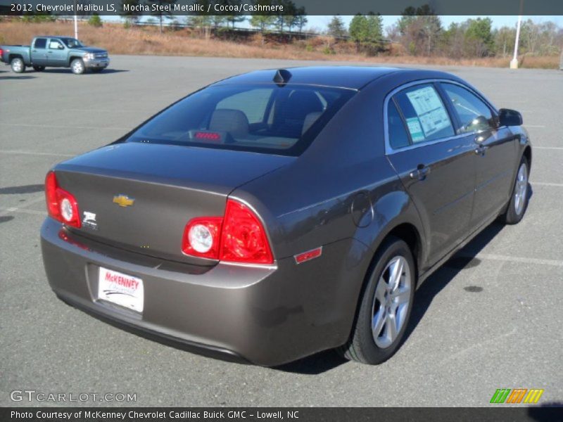 Mocha Steel Metallic / Cocoa/Cashmere 2012 Chevrolet Malibu LS