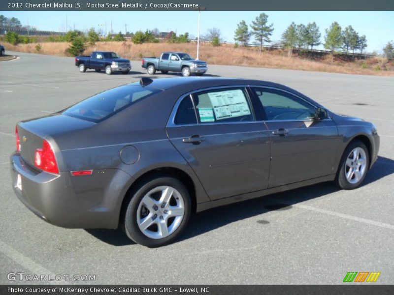 Mocha Steel Metallic / Cocoa/Cashmere 2012 Chevrolet Malibu LS