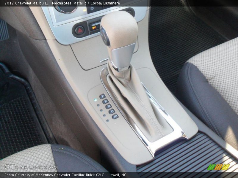 Mocha Steel Metallic / Cocoa/Cashmere 2012 Chevrolet Malibu LS