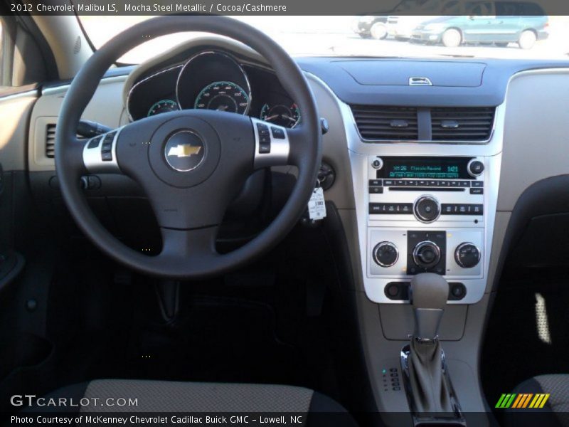 Mocha Steel Metallic / Cocoa/Cashmere 2012 Chevrolet Malibu LS