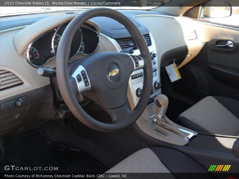 Mocha Steel Metallic / Cocoa/Cashmere 2012 Chevrolet Malibu LS