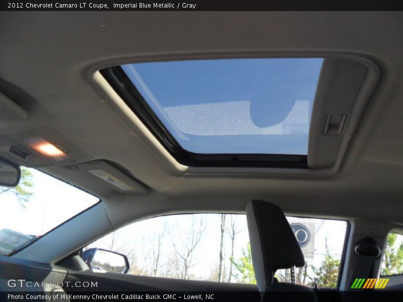 Imperial Blue Metallic / Gray 2012 Chevrolet Camaro LT Coupe