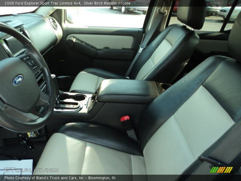 Silver Birch Metallic / Stone 2008 Ford Explorer Sport Trac Limited 4x4