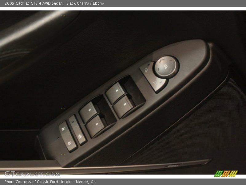 Black Cherry / Ebony 2009 Cadillac CTS 4 AWD Sedan