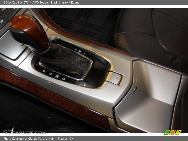 Black Cherry / Ebony 2009 Cadillac CTS 4 AWD Sedan