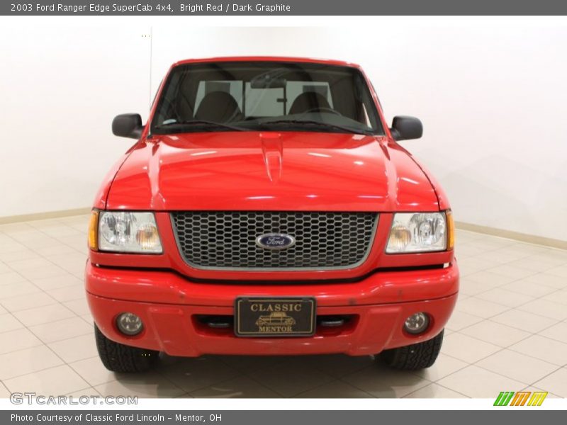 Bright Red / Dark Graphite 2003 Ford Ranger Edge SuperCab 4x4