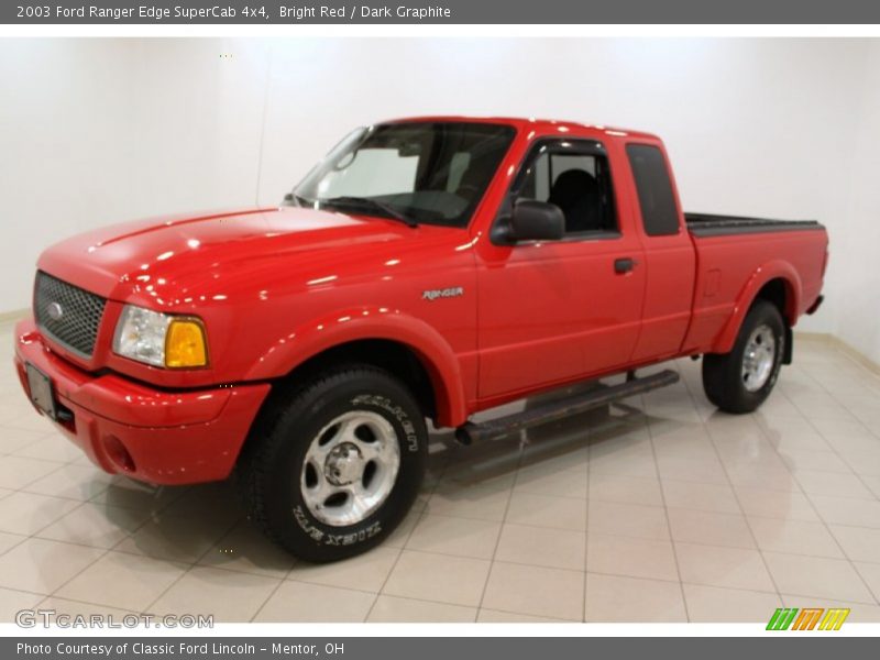 Bright Red / Dark Graphite 2003 Ford Ranger Edge SuperCab 4x4