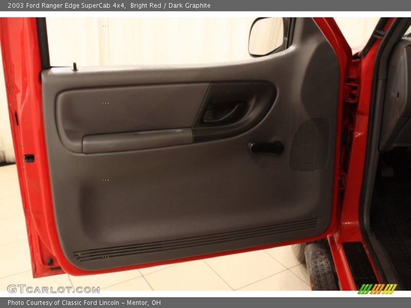 Bright Red / Dark Graphite 2003 Ford Ranger Edge SuperCab 4x4