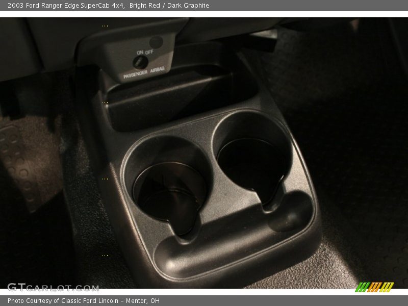 Bright Red / Dark Graphite 2003 Ford Ranger Edge SuperCab 4x4