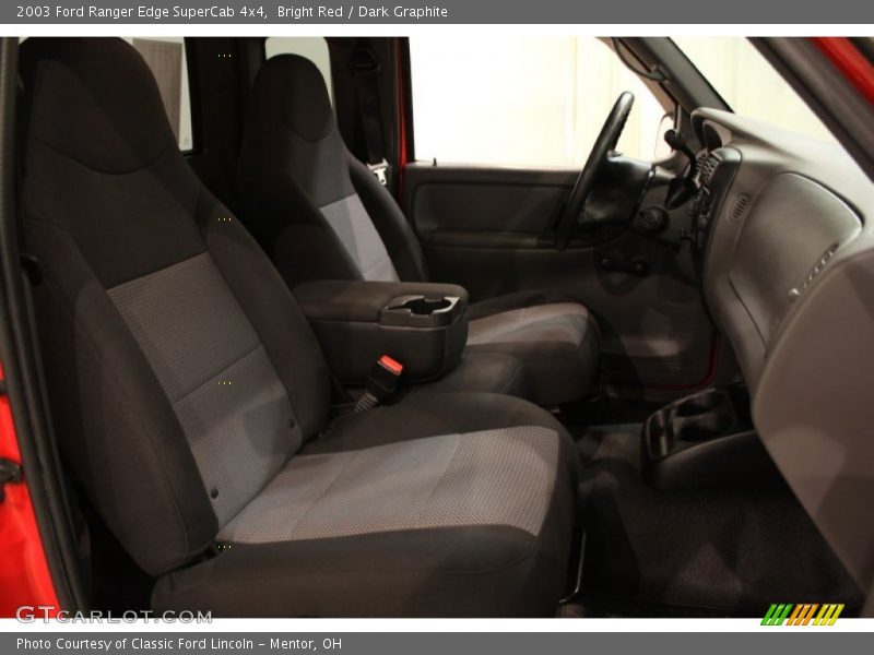 Bright Red / Dark Graphite 2003 Ford Ranger Edge SuperCab 4x4