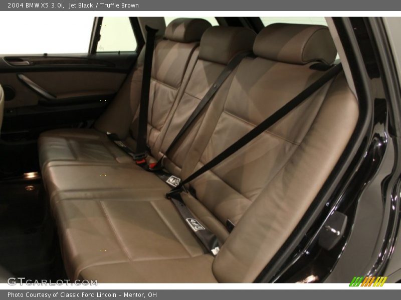 Jet Black / Truffle Brown 2004 BMW X5 3.0i