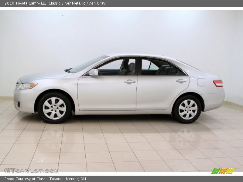 Classic Silver Metallic / Ash Gray 2010 Toyota Camry LE