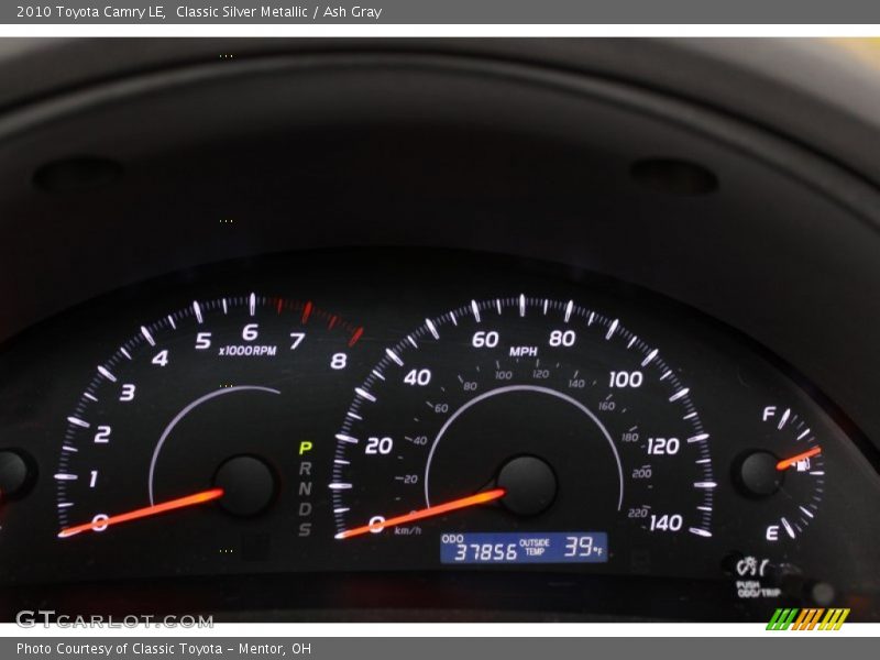 Classic Silver Metallic / Ash Gray 2010 Toyota Camry LE