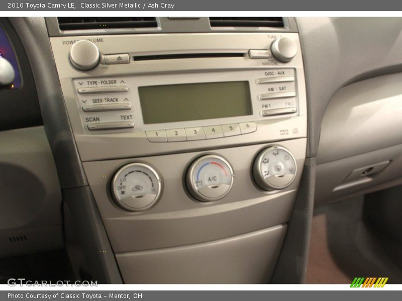 Classic Silver Metallic / Ash Gray 2010 Toyota Camry LE