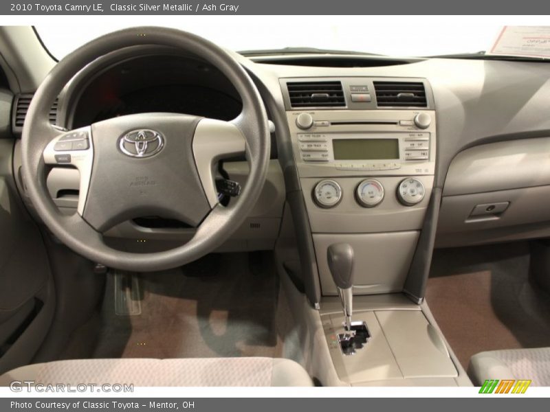 Classic Silver Metallic / Ash Gray 2010 Toyota Camry LE