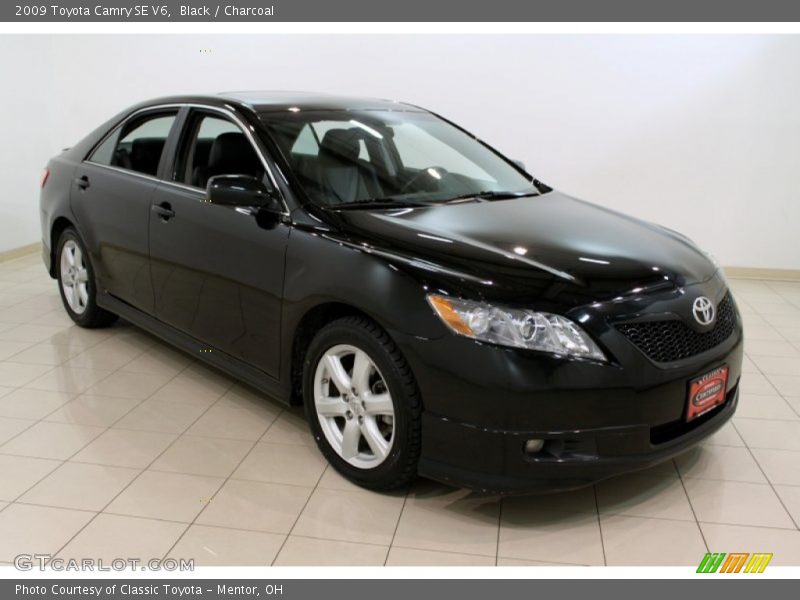 Black / Charcoal 2009 Toyota Camry SE V6