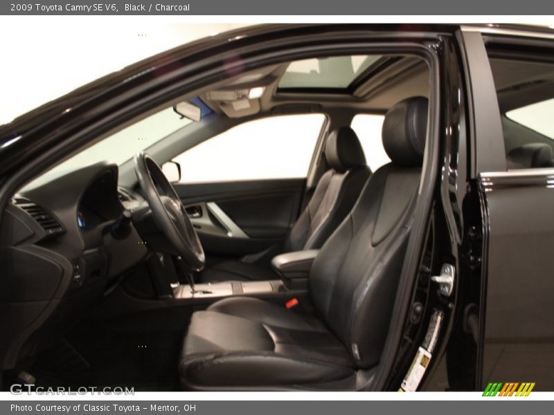 Black / Charcoal 2009 Toyota Camry SE V6