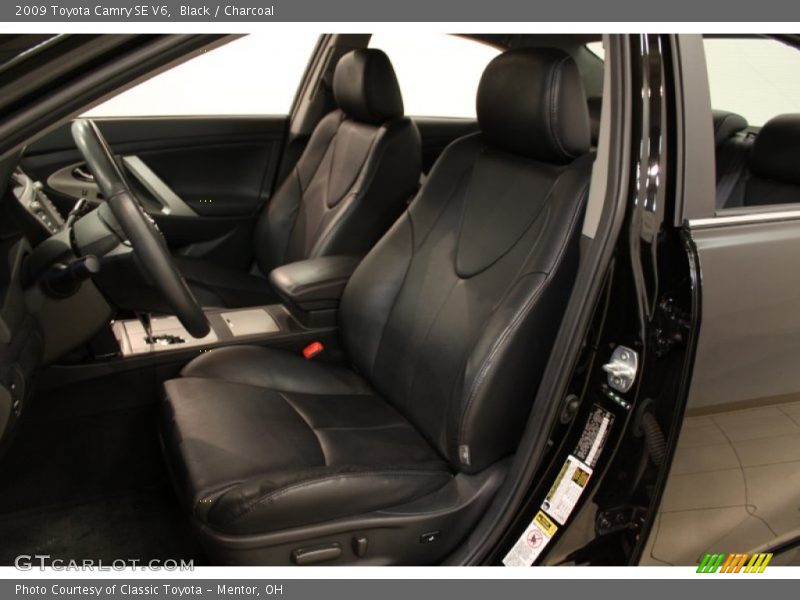 Black / Charcoal 2009 Toyota Camry SE V6