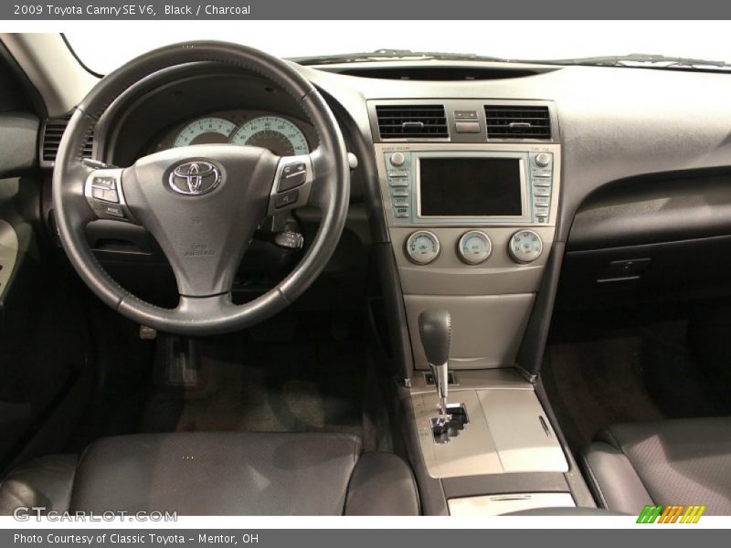 Black / Charcoal 2009 Toyota Camry SE V6