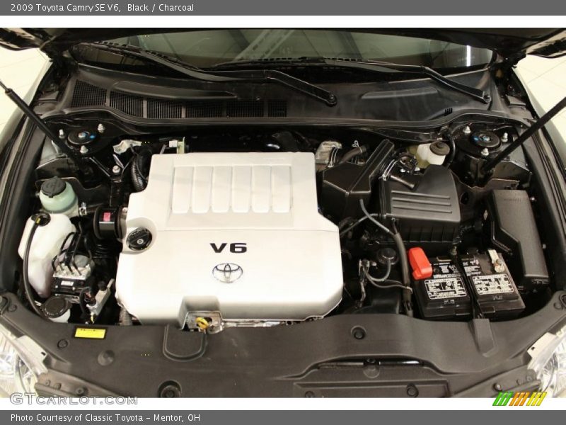Black / Charcoal 2009 Toyota Camry SE V6