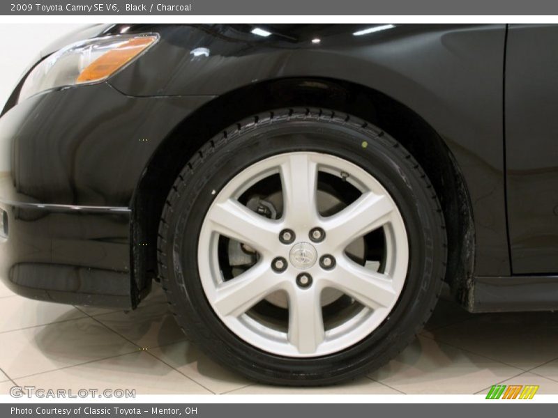 Black / Charcoal 2009 Toyota Camry SE V6