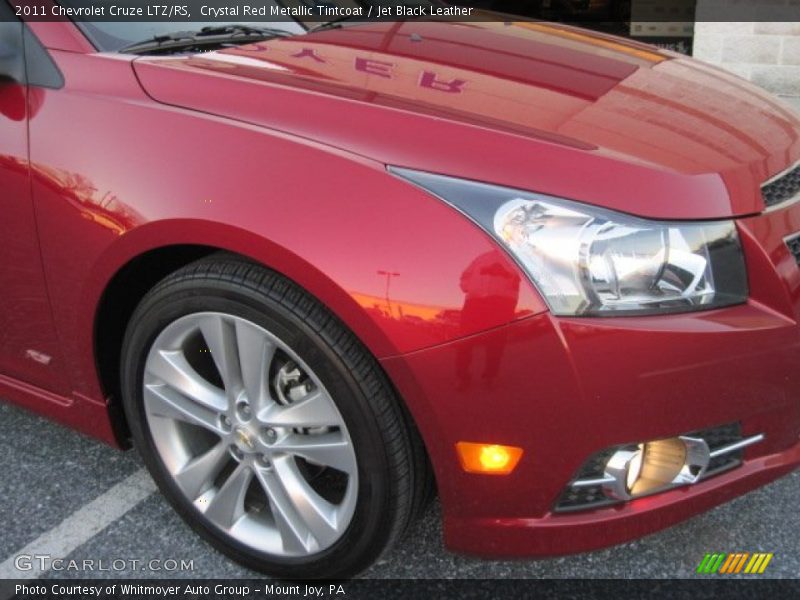 Crystal Red Metallic Tintcoat / Jet Black Leather 2011 Chevrolet Cruze LTZ/RS