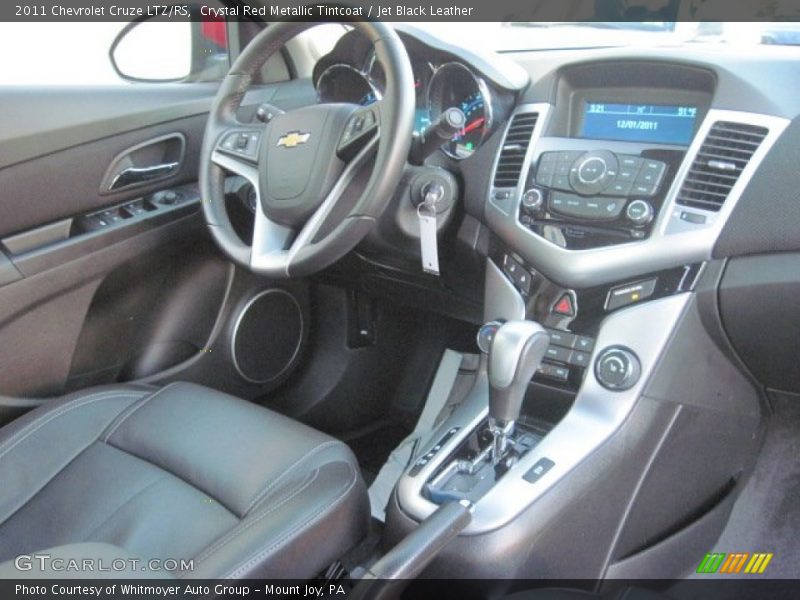 Crystal Red Metallic Tintcoat / Jet Black Leather 2011 Chevrolet Cruze LTZ/RS
