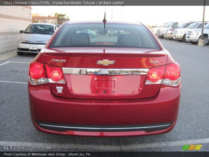 Crystal Red Metallic Tintcoat / Jet Black Leather 2011 Chevrolet Cruze LTZ/RS