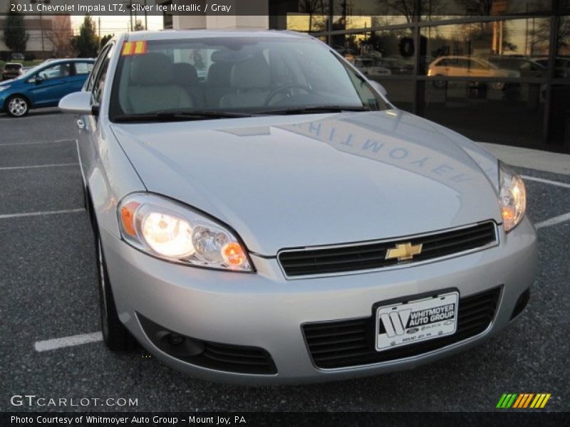 Silver Ice Metallic / Gray 2011 Chevrolet Impala LTZ